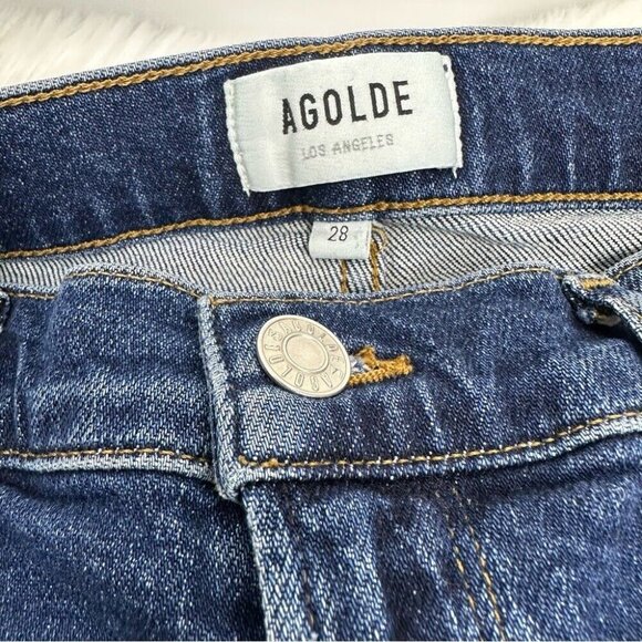 Agolde Women’s Sophie Blue Skinny‎ Leg Designer Luxury Jeans W28/L28 - Picture 5 of 13